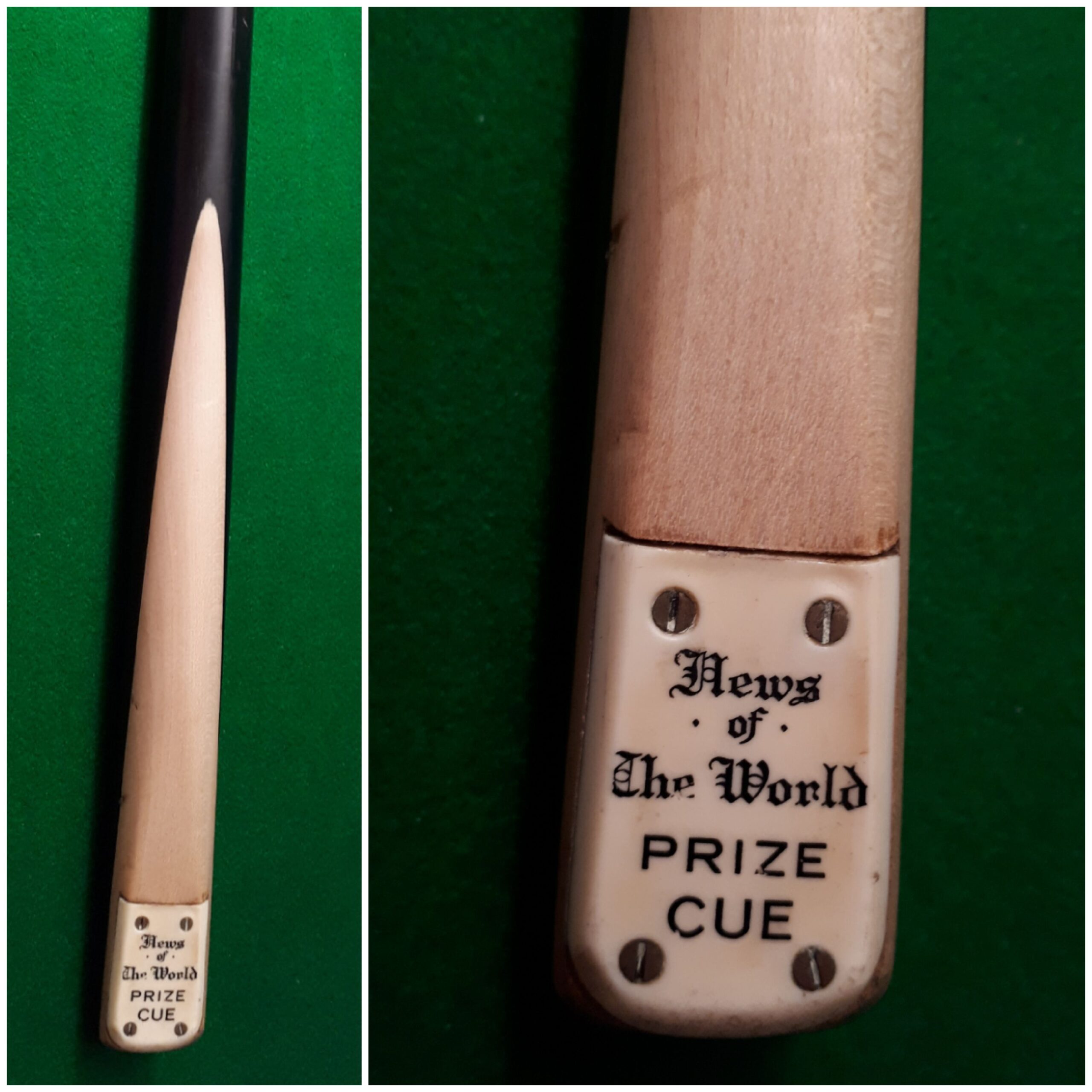 News of the World prize cue