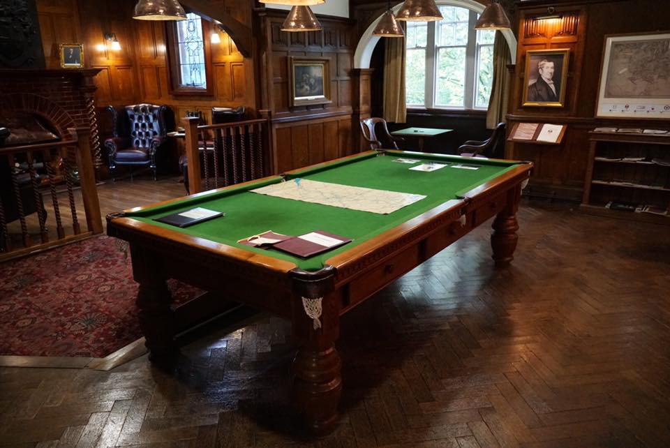 Bantock House billiards room