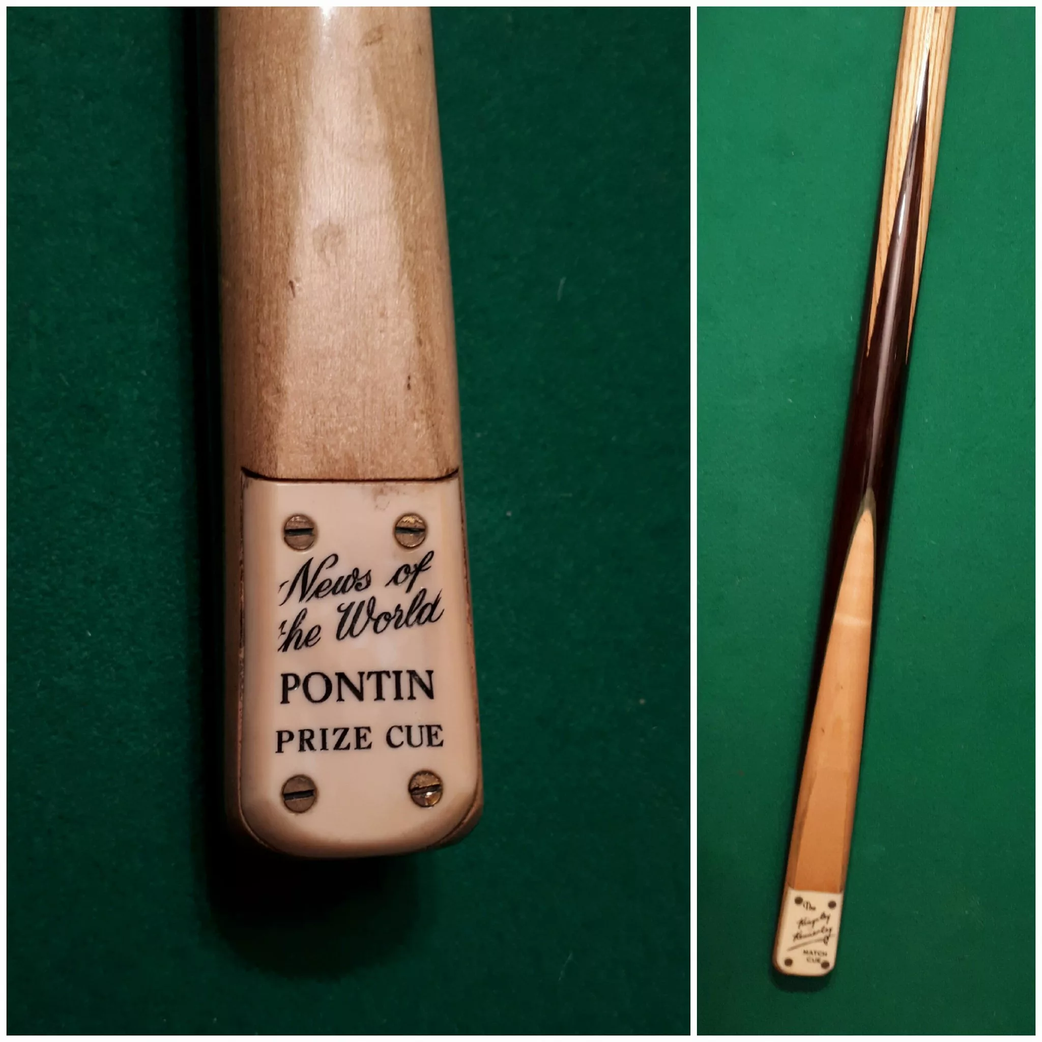 News of the World Pontin cue