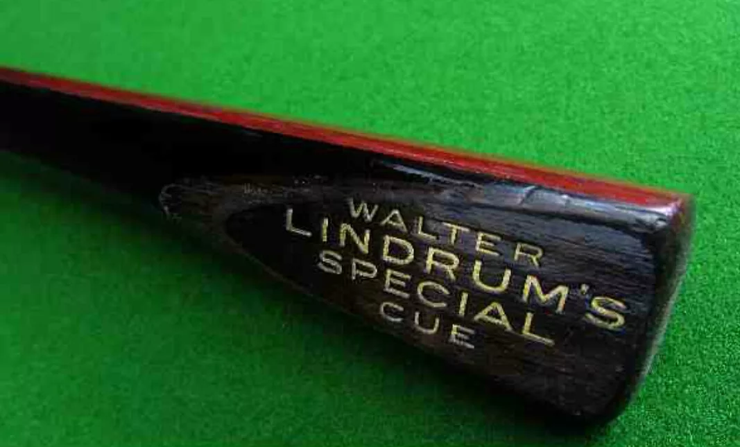 Walter Lindrums Special cue