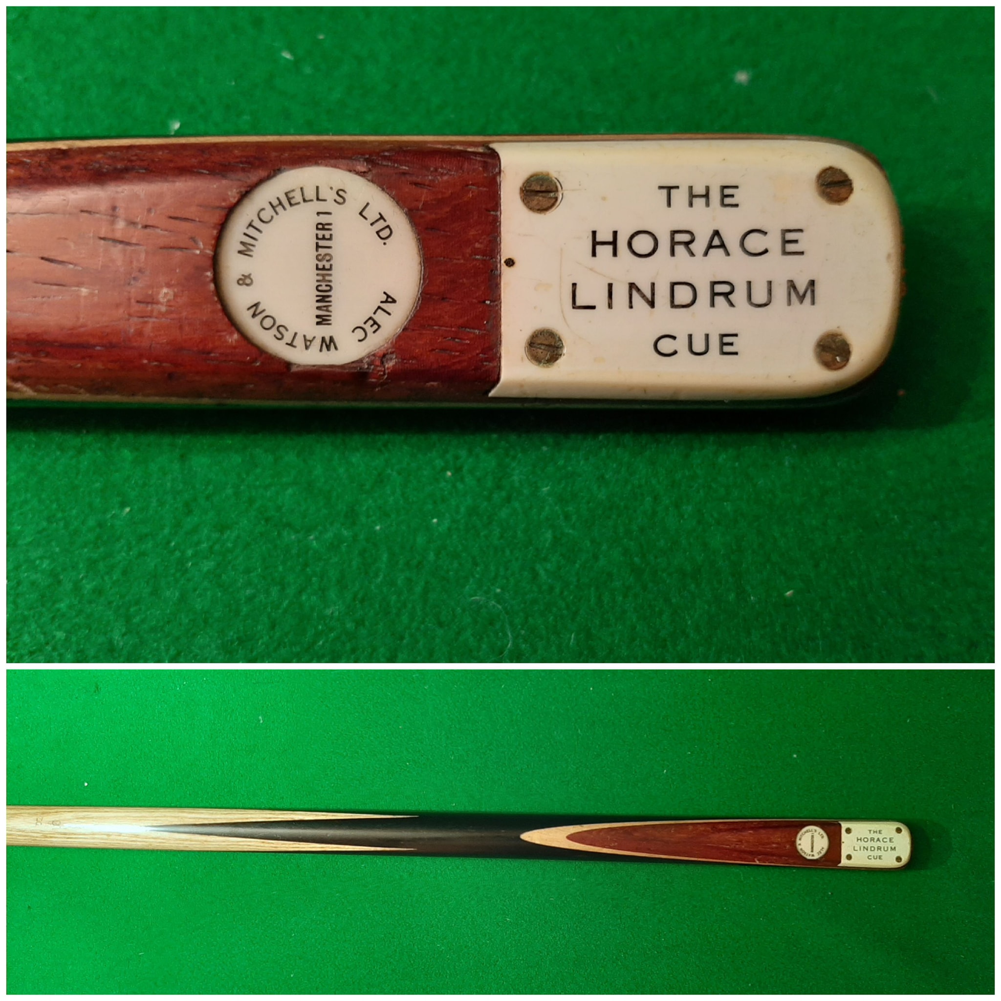 The Horace Lindrum cue