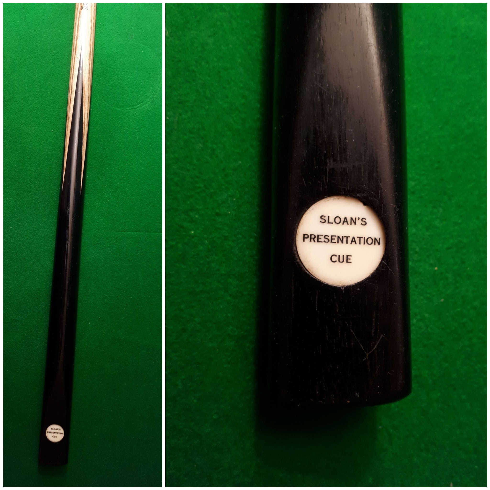 Sloans Presentation cue